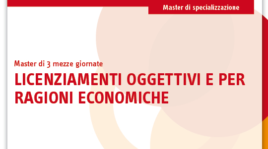 Immagine Licenziamenti oggettivi e per ragioni economiche | Euroconference